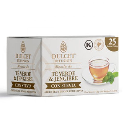 universal-productsDulcet Té Verde y Jengibre con Stevia